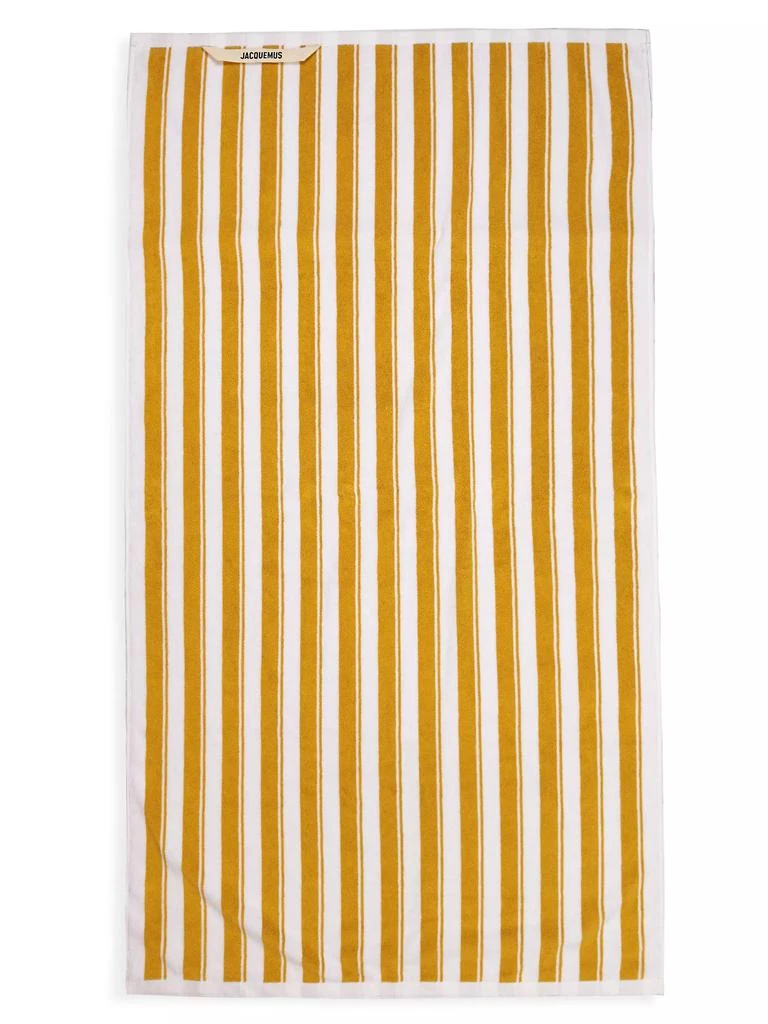 商品Jacquemus|Striped Cotton Towel,价格¥1934,第1张图片