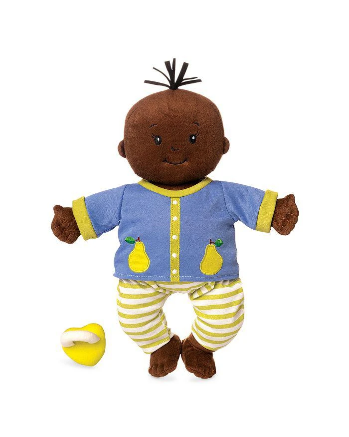 商品Manhattan Toy|Baby Stella Brown Doll 15" Soft First Baby Doll - Ages 12 Months+,价格¥97,第1张图片