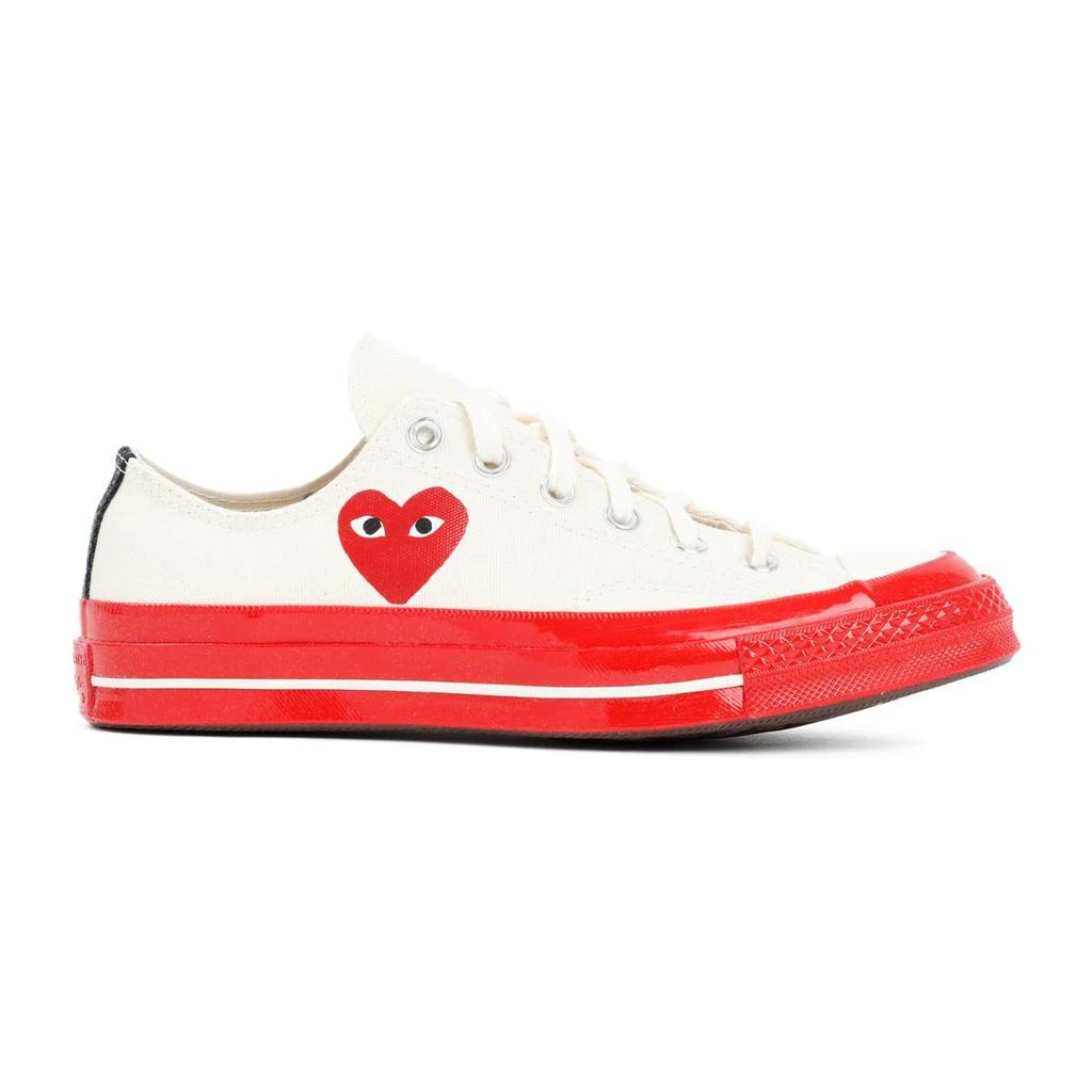 商品Comme des Garcons|COMME DES GARÇONS PLAY  X CONVERSE SNEAKERS SHOES,价格¥916,第1张图片