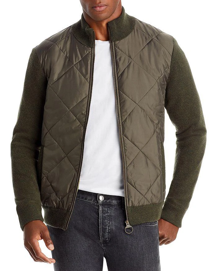 商品Barbour|Barber Arch Diamond Quilt Knit Jacket,价格¥1874,第1张图片