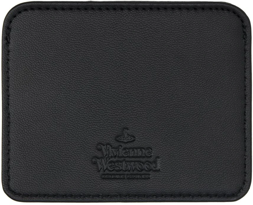 商品Vivienne Westwood|Black Half Moon Card Holder,价格¥741,第2张图片详细描述