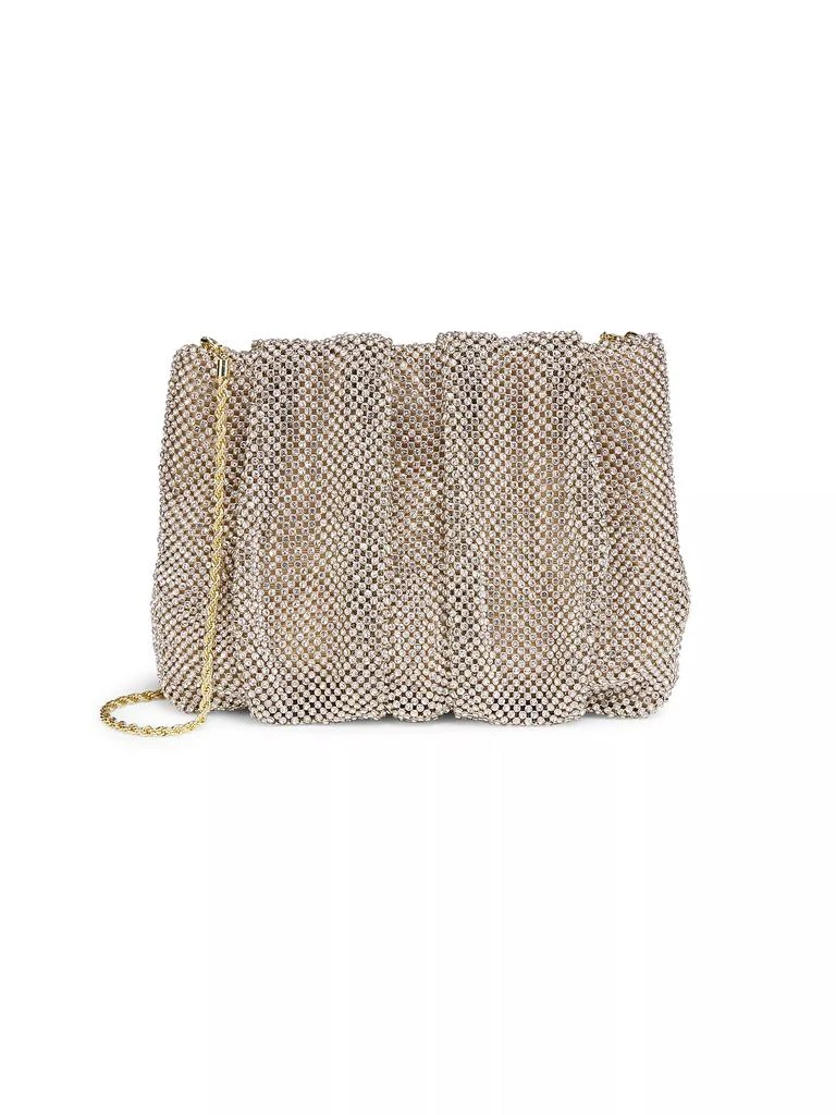 商品Loeffler Randall|Crystal Gathered Flat Pouch,价格¥2453,第1张图片