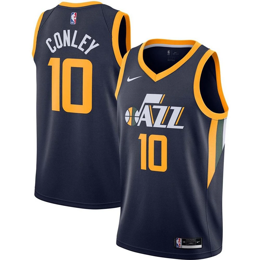 商品NIKE|Men's Mike Conley Navy Utah Jazz 2020/21 Swingman Jersey - Icon Edition,价格¥653,第1张图片