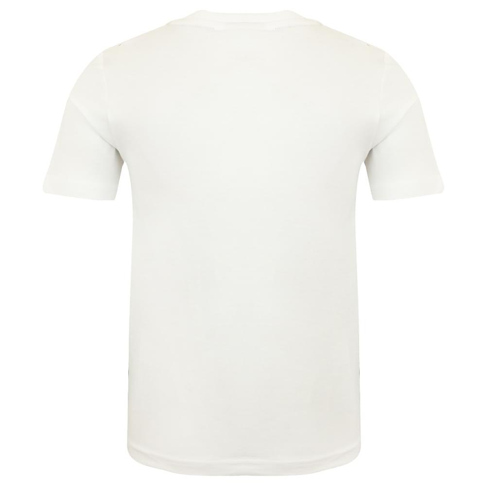 White Oversized Logo Short Sleeve T Shirt商品第3张图片规格展示