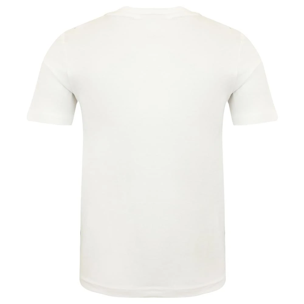 商品Hugo Boss|White Oversized Logo Short Sleeve T Shirt,价格¥284,第3张图片详细描述