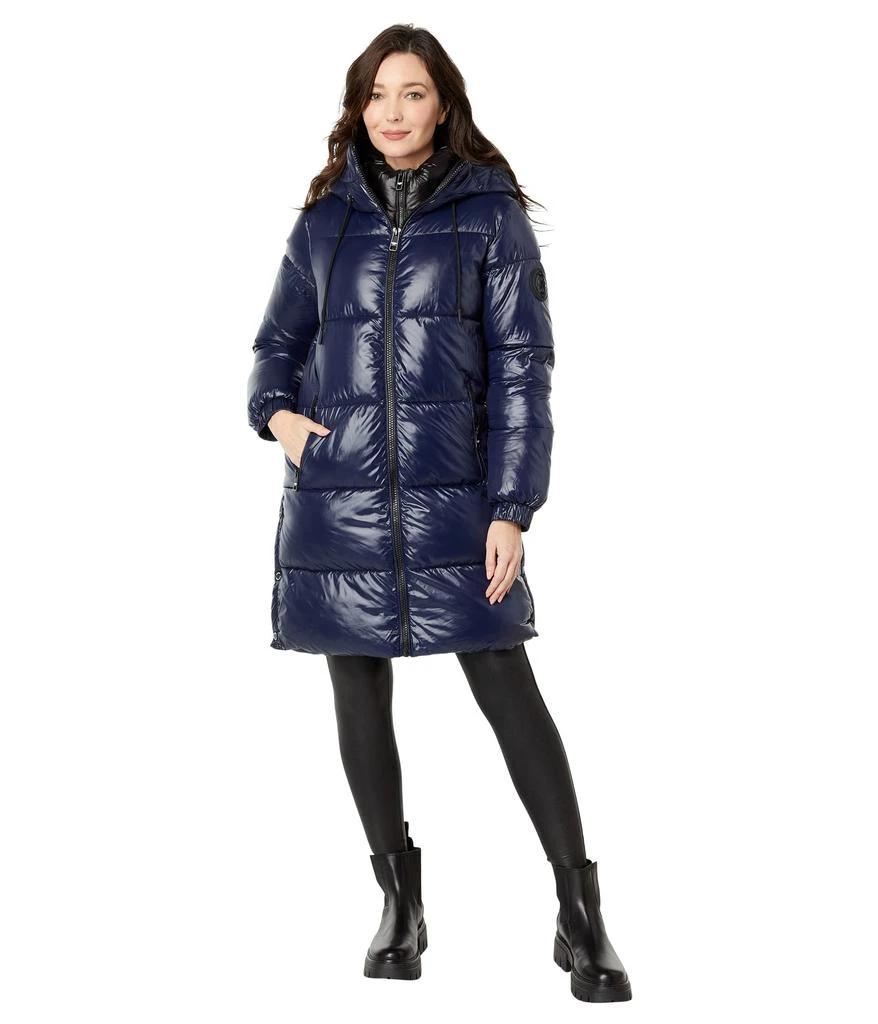 商品Michael Kors|Exaggerated Puffer with Bib Coat M425394F74,价格¥673,第1张图片