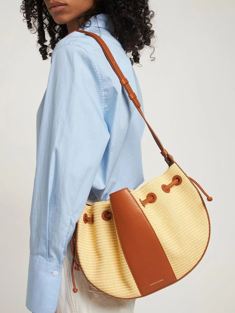 商品Mansur Gavriel|Lilium Leather Shoulder Bag,价格¥2851,第1张图片详细描述