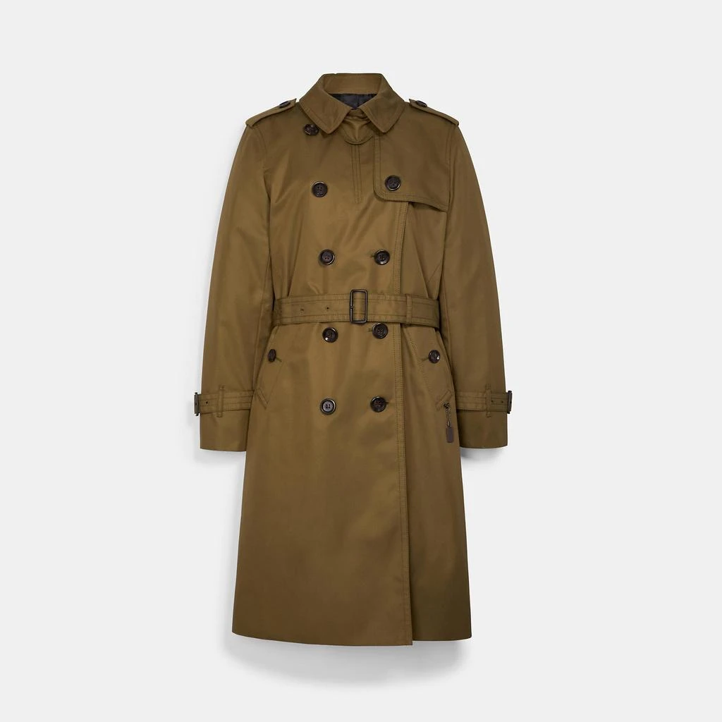 商品Coach|Coach Outlet Long Trench,价格¥1602,第1张图片