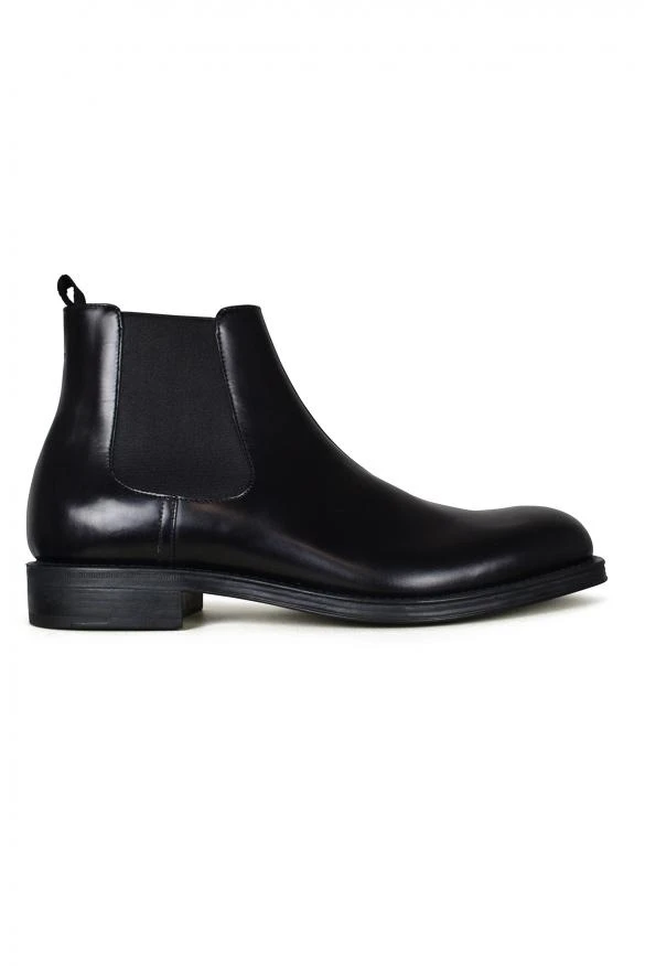 商品Prada|Leather ankle boots - Shoe size: 40,价格¥3775,第1张图片