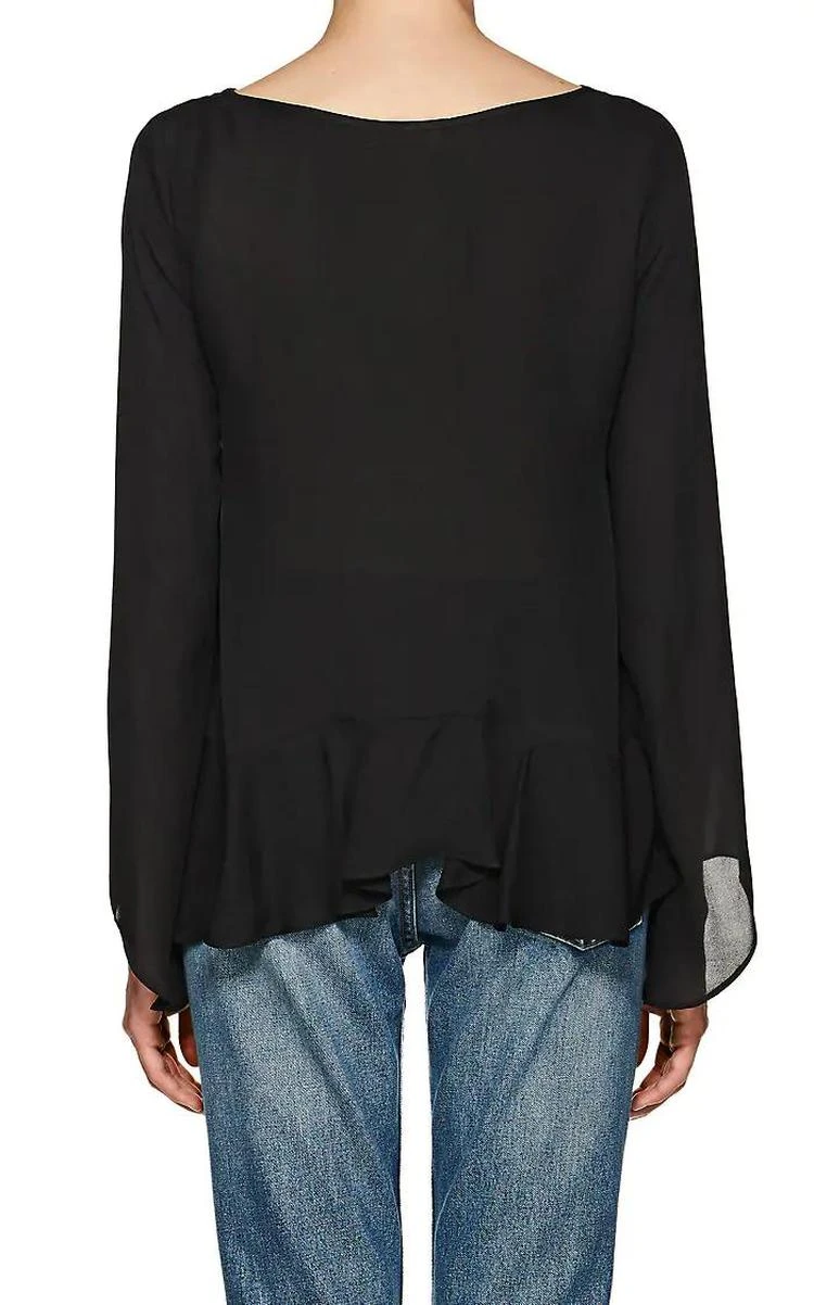 商品Ramy Brook|Violet Silk Georgette Blouse,价格¥479,第2张图片详细描述