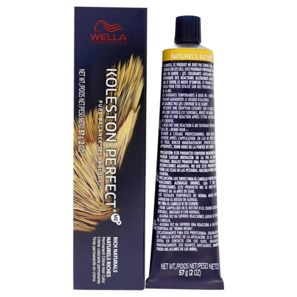 商品Wella|Wella I0107163 2 oz Koleston Perfect Permanent Creme Hair Color for Unisex, 5-2 Light Matte Brown,价格¥159,第1张图片