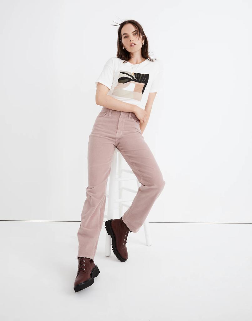商品Madewell|The Petite Perfect Vintage Straight Jean: Corduroy Edition,价格¥944,第3张图片详细描述
