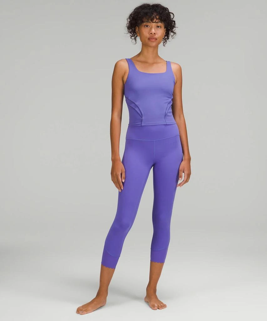 商品Lululemon|Nulu and Mesh-Back Shelf-Bra Yoga Tank Top,价格¥283,第2张图片详细描述