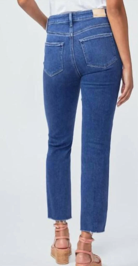 商品Paige|Cindy High-Rise Straight Leg In Medium Wash,价格¥1230,第2张图片详细描述