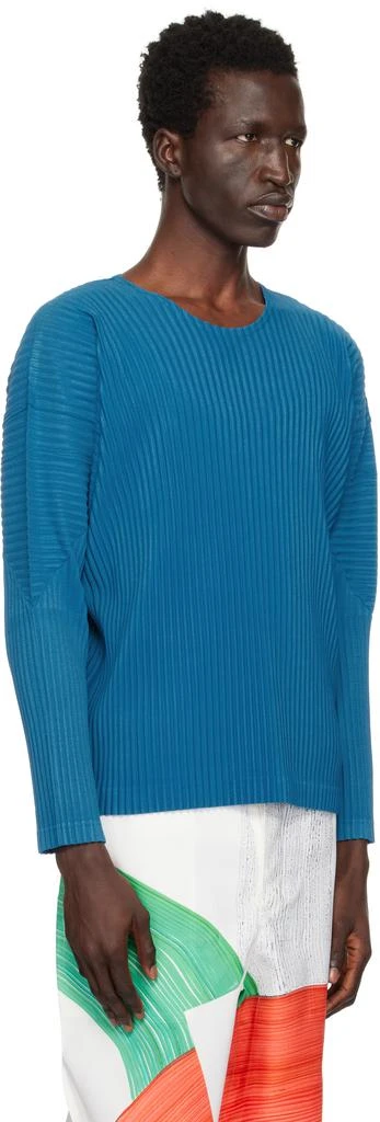 商品Homme Plissé Issey Miyake|Blue Ronan Bouroullec Edition RB_Color Palette 2 T-shirt,价格¥1778,第2张图片详细描述