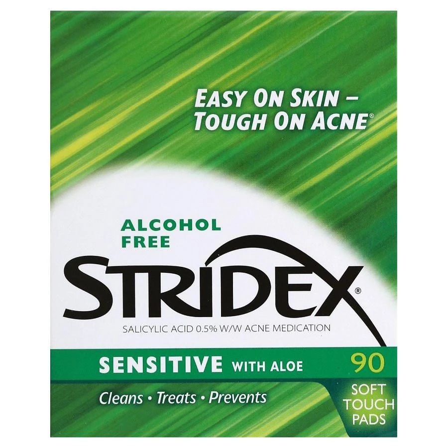 商品Stridex|水杨酸棉片 含芦荟,价格¥30,第1张图片