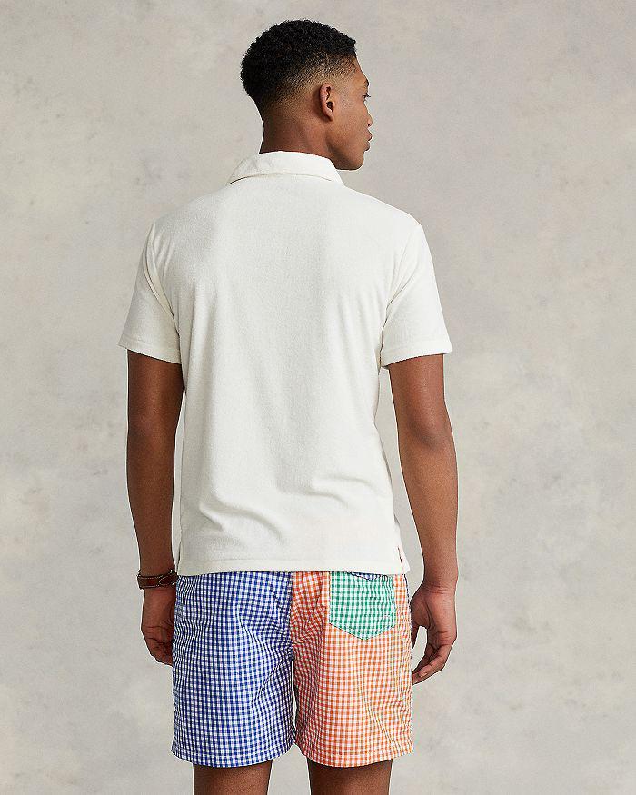 商品Ralph Lauren|Terry Solid Custom Slim Fit Polo Shirt,价格¥458,第5张图片详细描述