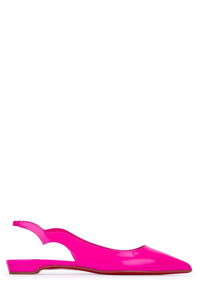 商品Christian Louboutin|Christian Louboutin Hot Chickita Slingback Ballerinas,价格¥3275,第1张图片