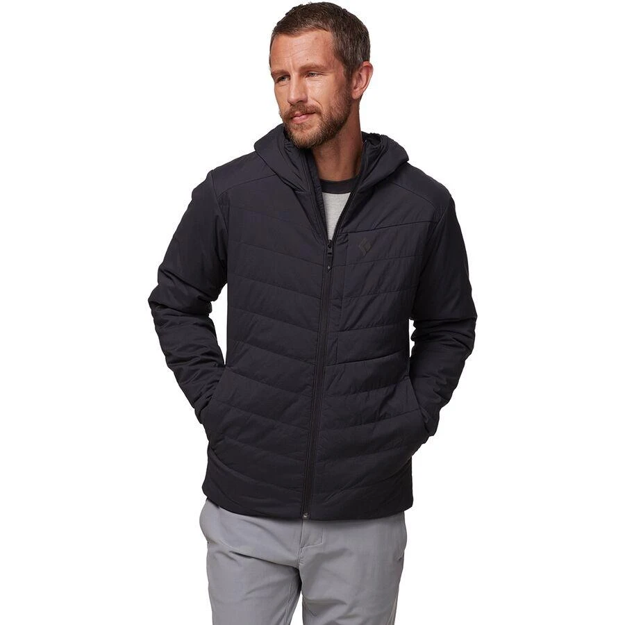 商品Black Diamond|First Light Stretch Hooded Jacket - Men's,价格¥893,第1张图片详细描述