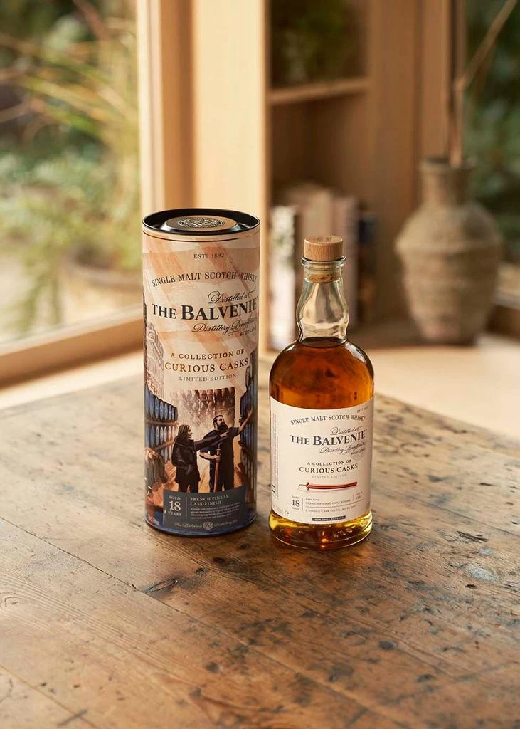 商品Balvenie|18-Year-Old French Pineau Cask Single Malt Whisky,价格¥3479,第2张图片详细描述