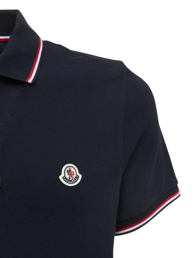 商品Moncler|Cotton Piquet Polo Shirt,价格¥2947,第1张图片详细描述