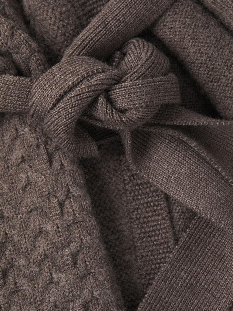 Denise Merino Wool Belted Cardigan商品第4张图片规格展示
