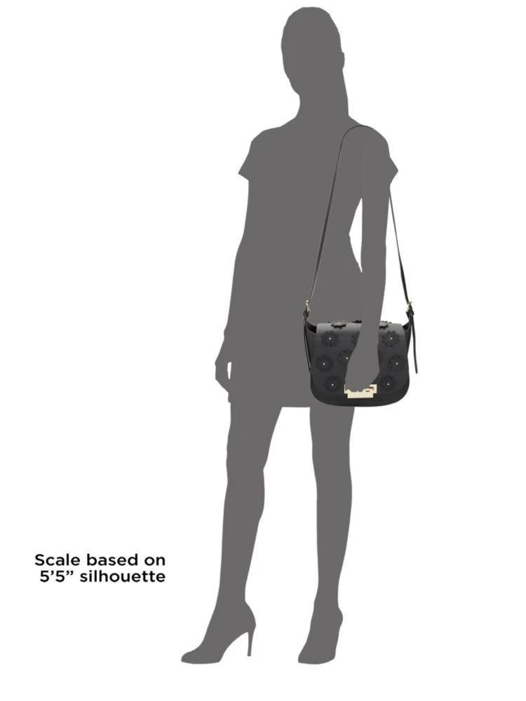商品Zac Posen|Eartha Iconic Floral Saddle Bag,价格¥944,第3张图片详细描述