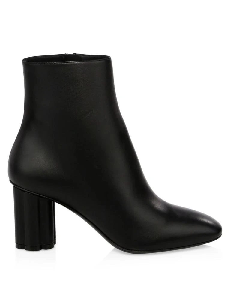 商品Salvatore Ferragamo|Molfetta Leather Ankle Boots,价格¥2666,第1张图片