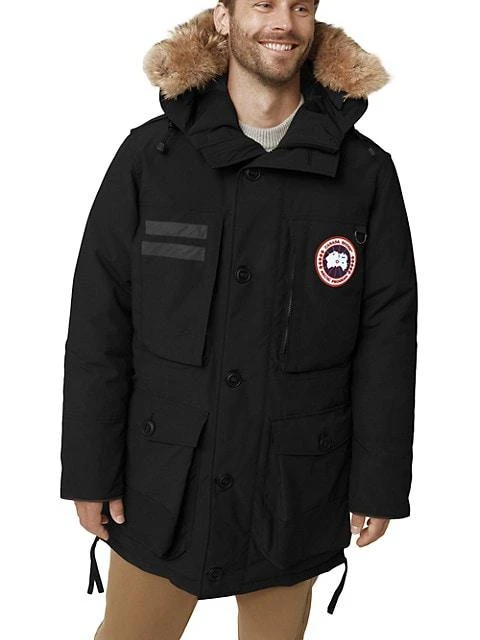 商品Canada Goose|Maccullouch Coyote Fur-Trim Down Parka,价格¥10135,第3张图片详细描述