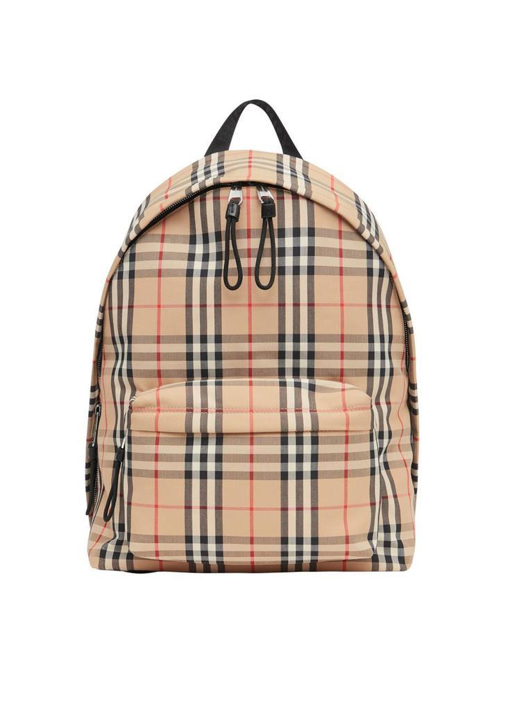 商品Burberry|Vintage check nylon backpack,价格¥8660,第1张图片