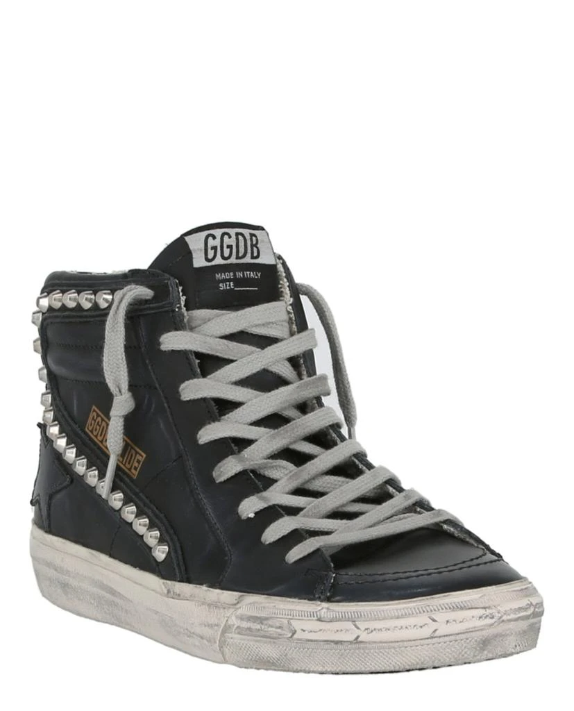 商品Golden Goose|Studded High-Top Slide Sneakers,价格¥3944,第2张图片详细描述