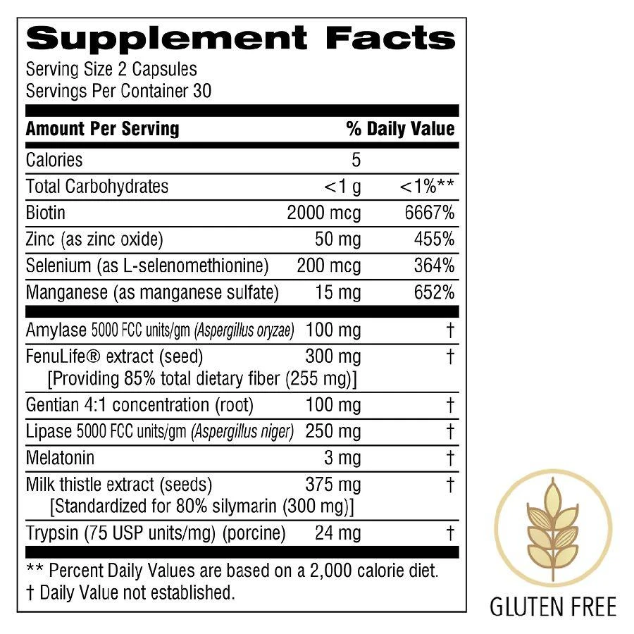 商品Botanic Choice|Pancreas-Plus,价格¥234,第3张图片详细描述