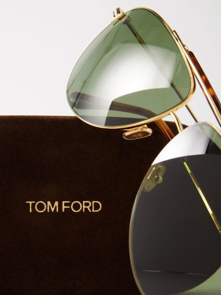 商品Tom Ford|Aviator metal sunglasses,价格¥1920,第3张图片详细描述