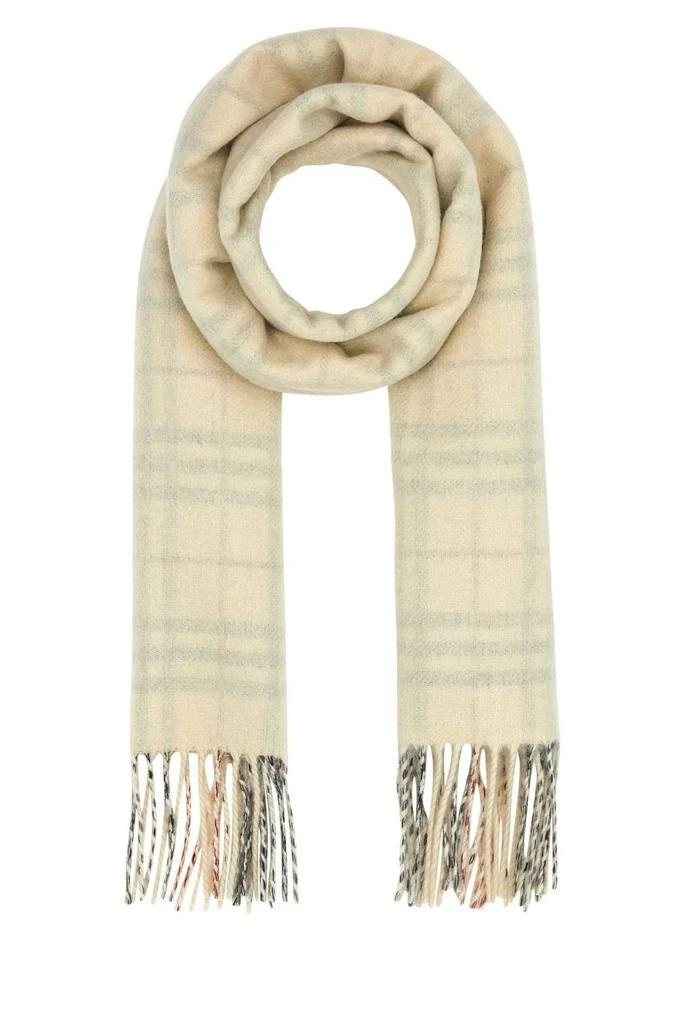 商品Burberry|Burberry Checked Reversible Fringed-Edge Scarf,价格¥4089,第1张图片