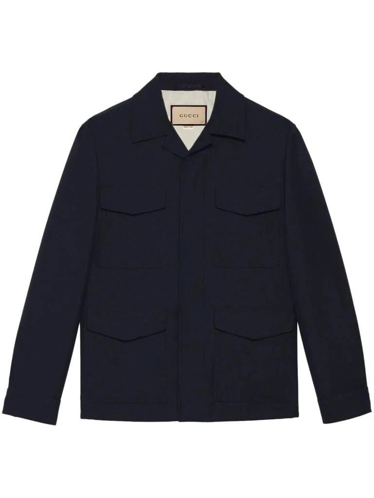 商品Gucci|Gucci Shirt Jacket,价格¥10491,第1张图片