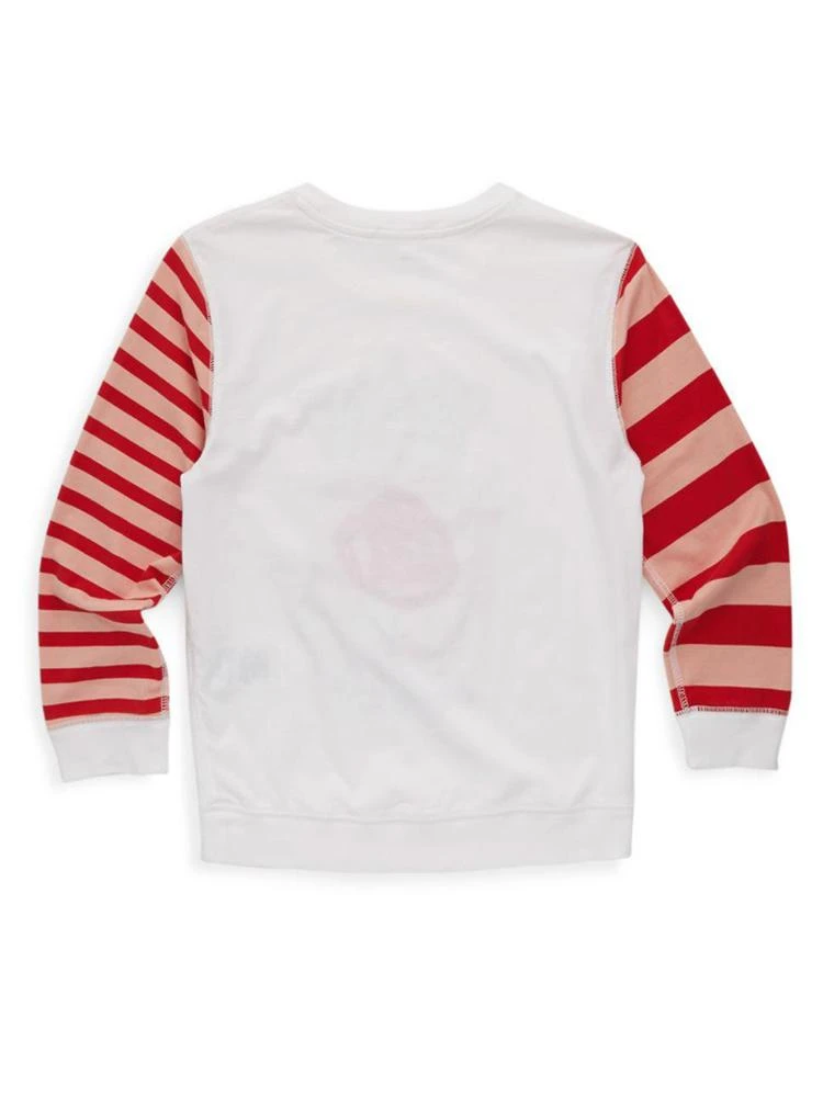 商品Burberry|Baby's & Toddler's Mini Rose Stripe Top,价格¥295,第2张图片详细描述