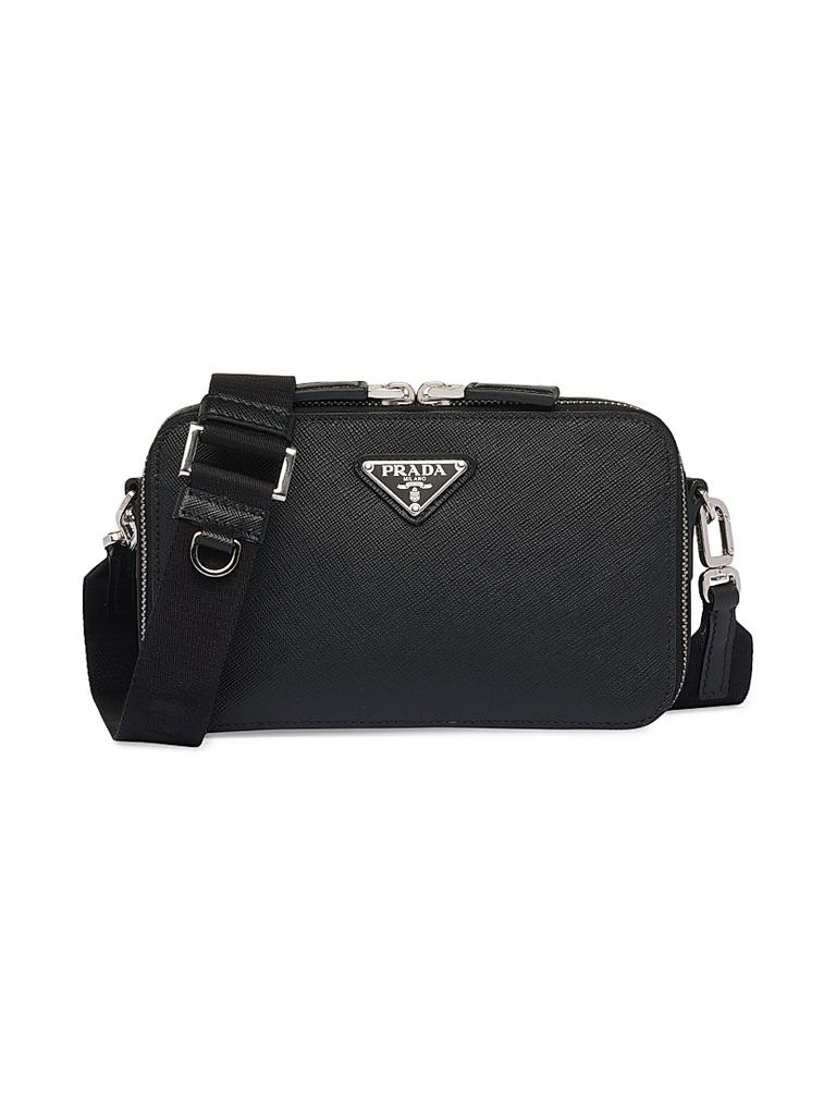 Prada Brique Saffiano Leather Bag - Shoulder Bags - Free