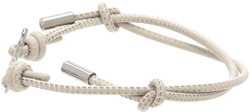 商品Marni|Off-White Leather Bracelet,价格¥937,第3张图片详细描述