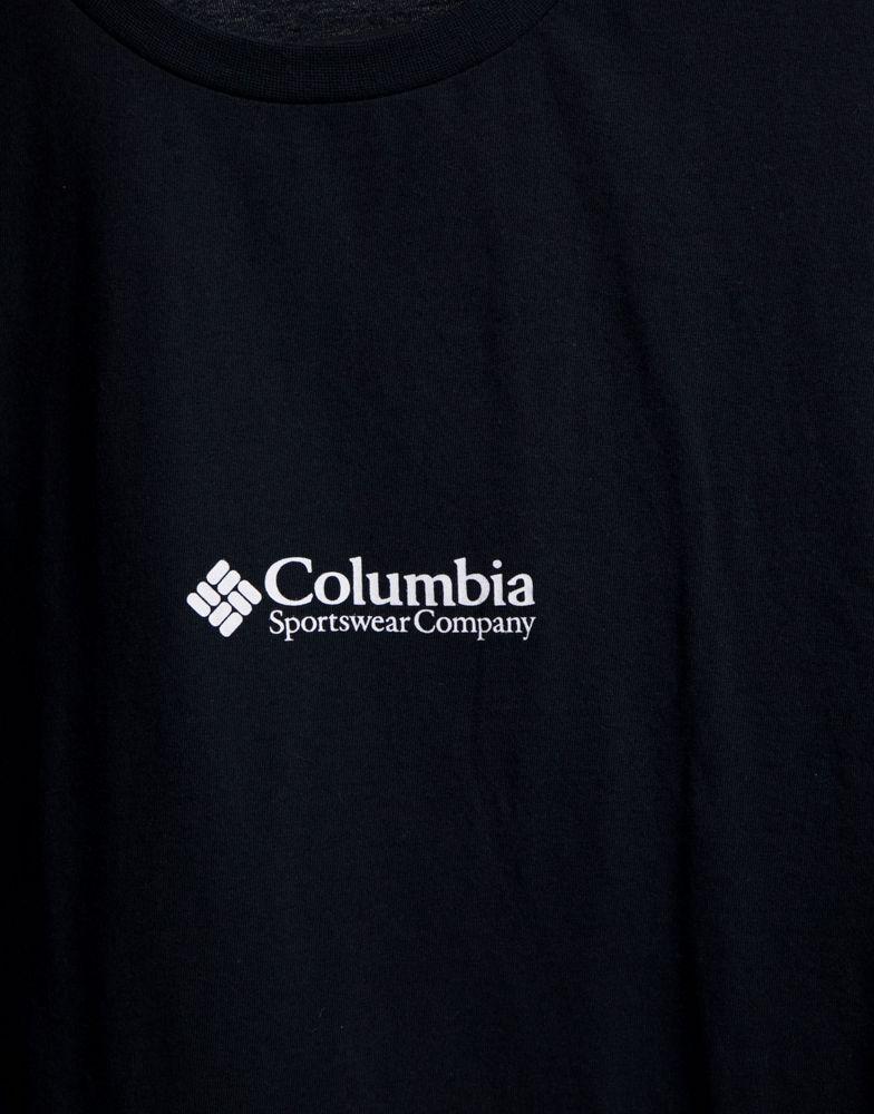 商品Columbia|Columbia CSC Basic Logo t-shirt in black Exclusive at ASOS,价格¥119,第4张图片详细描述