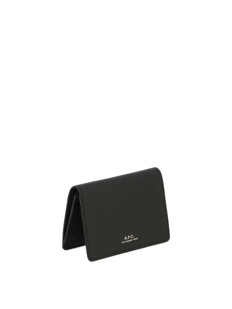 商品A.P.C.|Stefan Wallets & Card Holders Black,价格¥600,第2张图片详细描述