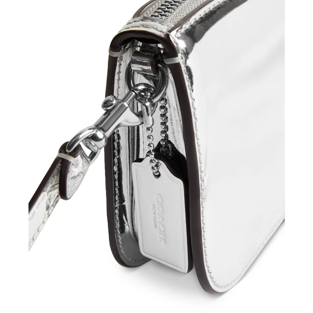商品Coach|Mirror Metallic Leather Penn,价格¥1681,第2张图片详细描述