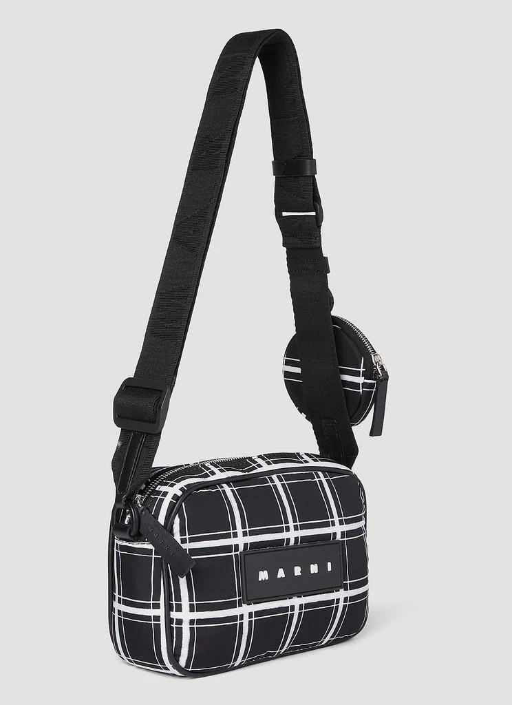 商品Marni|Check Camera Crossbody Bag,价格¥2428,第2张图片详细描述