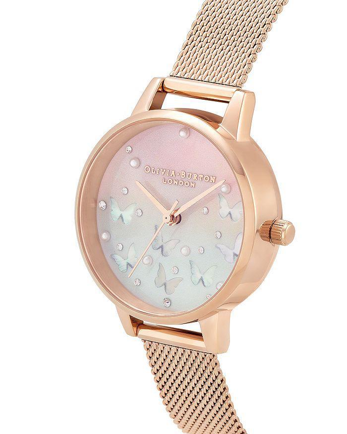 商品Olivia Burton|Sparkle Butterfly Watch, 30mm,价格¥881,第5张图片详细描述