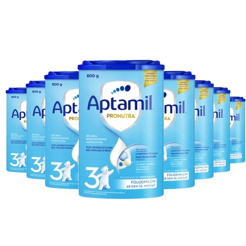 德国爱他美aptamil奶粉3段800g/罐 新旧版本随机（保税仓发货）（预售3个工作日内发货） 商品