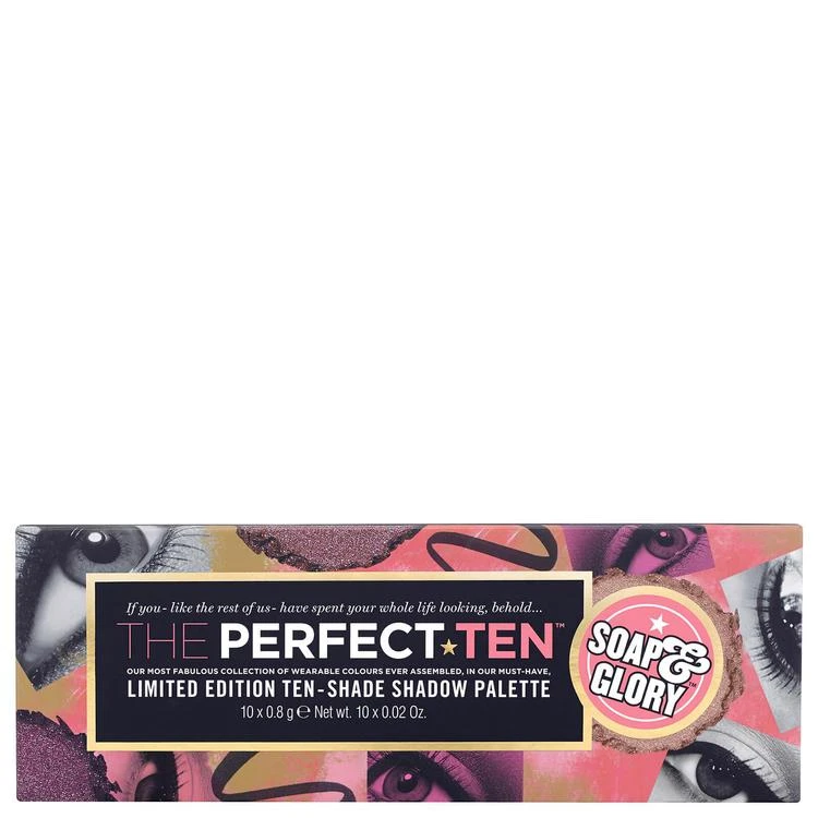 商品Soap and Glory|Soap and Glory Perfect 10色眼影盘,价格¥81,第2张图片详细描述