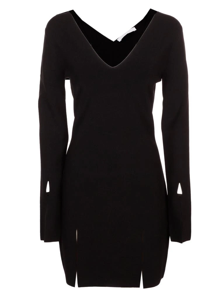 商品Helmut Lang|Helmut Lang Cut-Out Detailed Long-Sleeved Mini Dress,价格¥1532,第1张图片