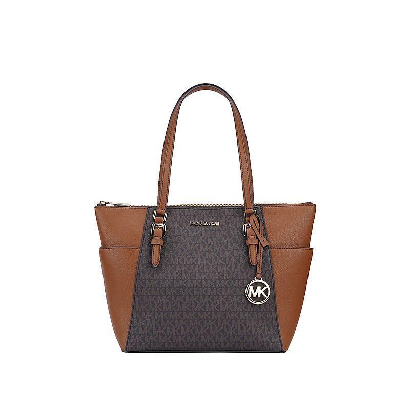 商品Michael Kors|美国直邮Michael Kors 奥莱 CHARLOTTE 女士单肩手提tote包,价格¥1943,第1张图片