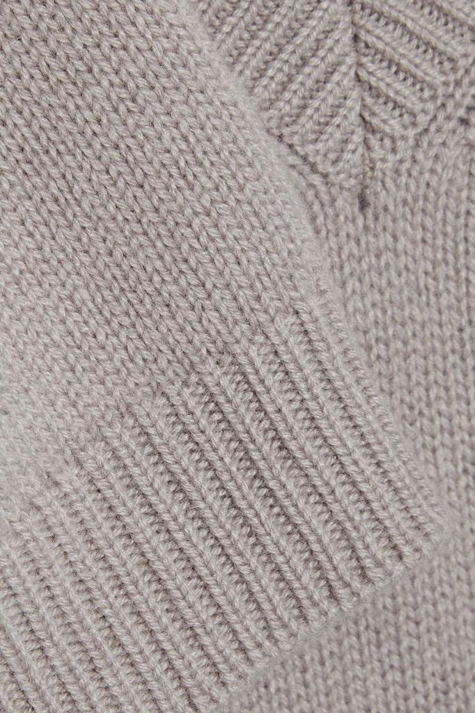 Pioggia cropped cutout cashmere sweater商品第4张图片规格展示