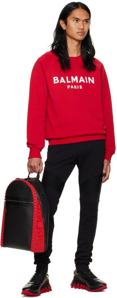 商品Christian Louboutin|Black Backparis Backpack,价格¥13064,第6张图片详细描述