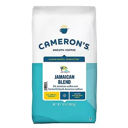 商品Cameron's Coffee|Cameron's Specialty Ground Coffee, Jamaica Blend 32 oz.,价格¥99,第1张图片